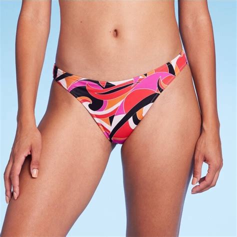 Women S High Leg Extra Cheeky Bikini Bottom Shade Shore Ulti