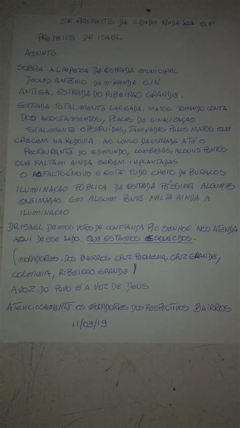 Walter Magui Em Foco Moradores Pedem Melhorias Em Estrada Municipal