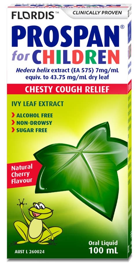 Prospan For Children Chesty Cough Relief Cherry Flavour 100ml