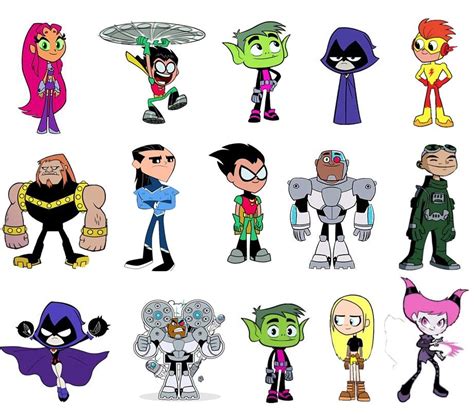 Pin Em Teen Titans