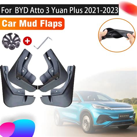 Car Mudguards For Byd Atto Yuan Plus Ev Accessories X