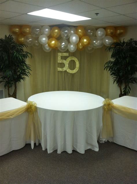 50th Wedding Anniversary Balloons Decorations