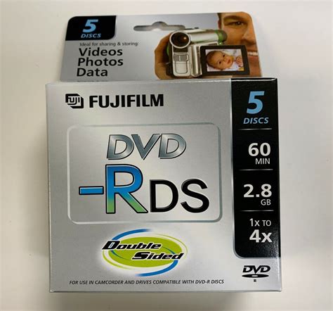 Pcs New Fujifilm Media Mini Dvd R Camcorder Gb Min