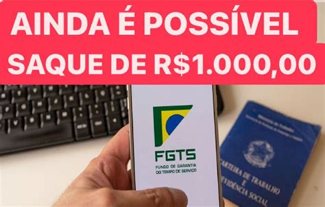 Saque Fgts Caixa Libera Prazo Para Resgate De R Mil At Dezembro