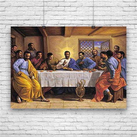 Image 0 African American Art Last Supper Posters Art Prints