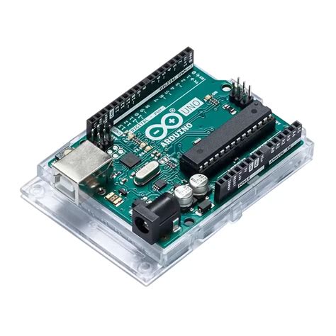 Arduino Uno R3 Original Atmega328p Con Base De Acrilico Italiano