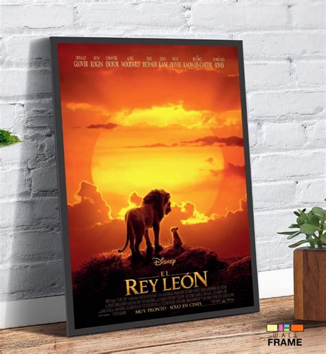 Quadro Pôster Filme o Rei Leão 2019 M1 60x90 Elo7