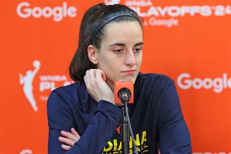 Caitlin Clark Gets A Black Eye Early In Her ‘frustrating Wnba Playoff