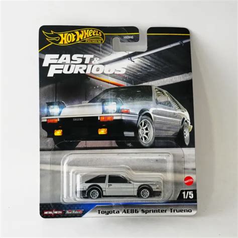 HOT WHEELS PREMIUM Toyota AE86 Sprinter Trueno Fast Furious 2024 EUR