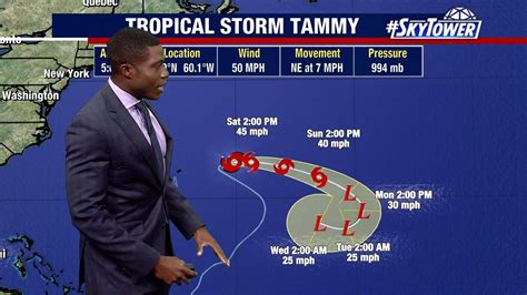 Tropical Storm Tammy May Lose Strength In Few Days YouTube