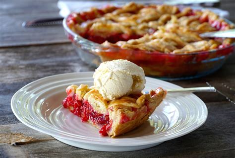 Sour Cherry Pie Weekend At The Cottage