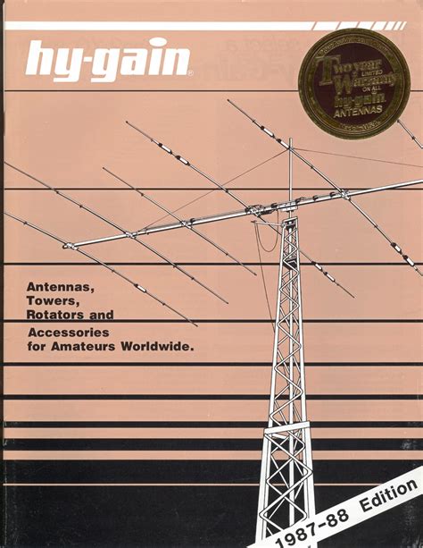 Cushcraft Mosley Hy Gain Amateur Radio Antenna Brochures Endzone