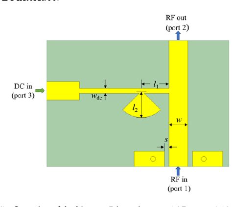 Figure 1 From Microstrip To Waveguide Transition With Bias Tee For