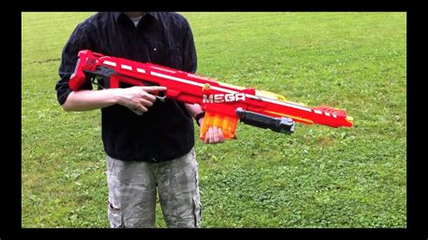 Nerf N-Strike Elite MEGA Centurion - Range Test (Stock) | Doovi