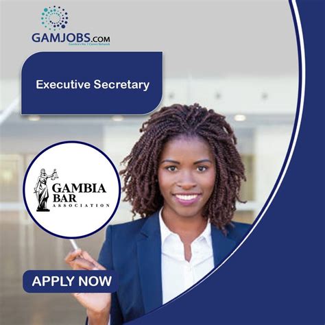 Gamjobs Career Portal On Linkedin Gambia Bar Association Is Looking For An Executive Assistant