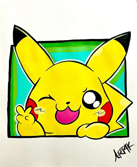 Como Dibujar Y Pintar A Pikachu El Pokemon Paso A Paso Art4kids