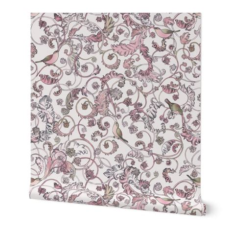 Boho Luxe Nostalgic Quaint Vintage Wallpaper Spoonflower