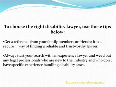 Tips For Finding The Right Disability Lawyer