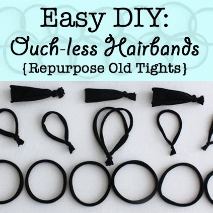 Bell Jar Vintage: Easy DIY: ouch-less hair bands