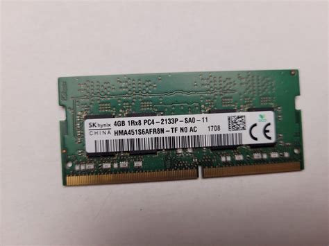 25 PCS OF SK HYNIX HMA451S6AFR8N-TF 4GB 1RX8 PC4-2133P SODIMM | eBay