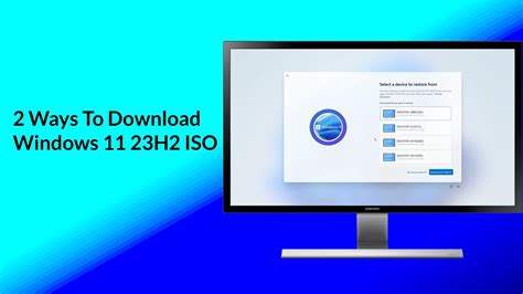 2 Ways To Download Windows 11 23H2 ISO