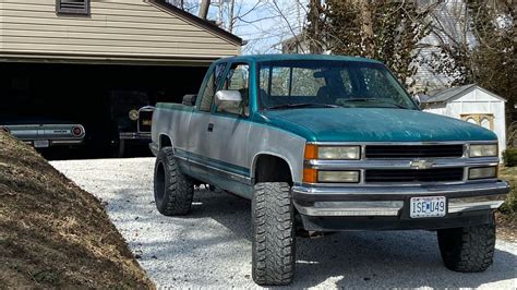 1994 Chevy Silverado 2wd Suspension Lift Body Lift New Wheels Tires