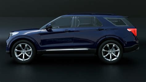 2022 Changan Ford Explorer 3d Model By Ea09studio