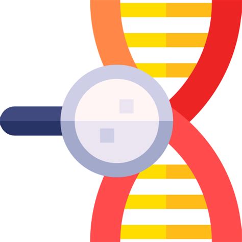 genetic basic straight flat icon