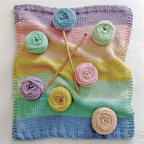 Pastel Baby Blanket Etsy