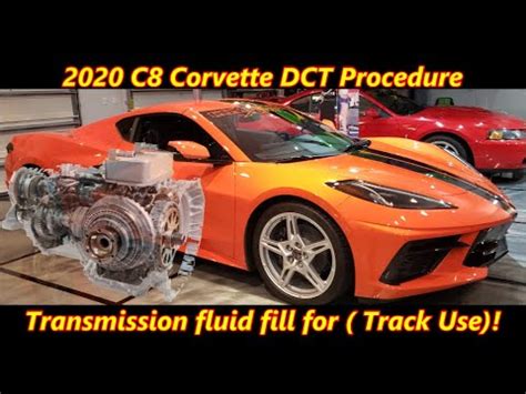 C Corvette Filling The Dct Dual Clutch Transmission For Track Use