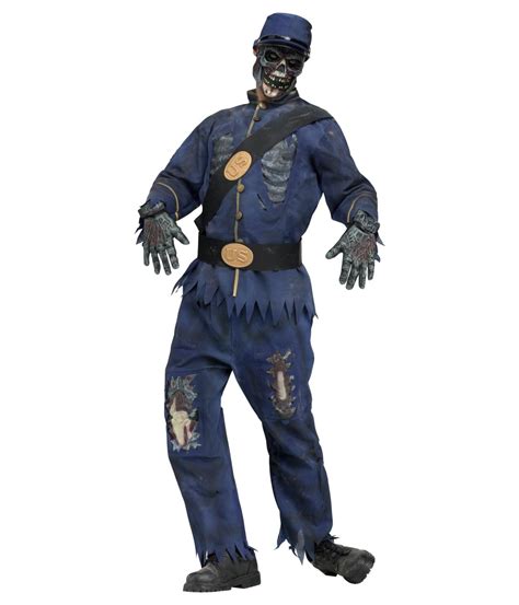 Civil War Union Zombie Mens Costume Zombie Costumes