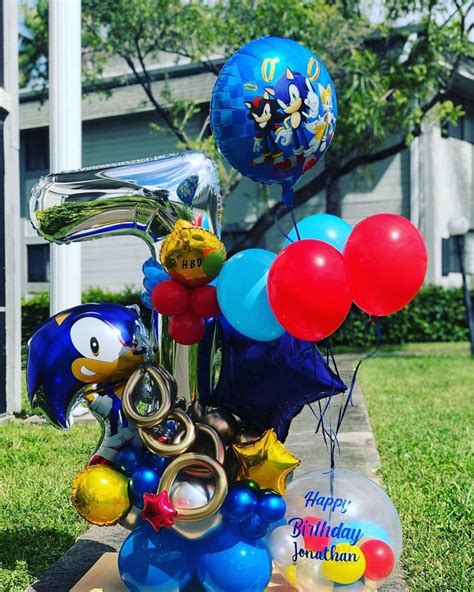 Balloons And Party Decorations Instagram Profile Post Sonic Balloon