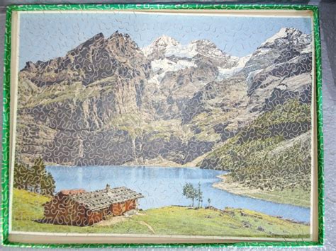 Holz Puzzle Teile Oeschinensee Kaufen Auf Ricardo