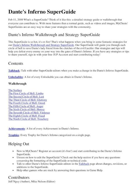 (PDF) Dante's Inferno Game Guide - DOKUMEN.TIPS