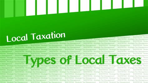 Solution Module 02 Types Of Local Taxes Studypool