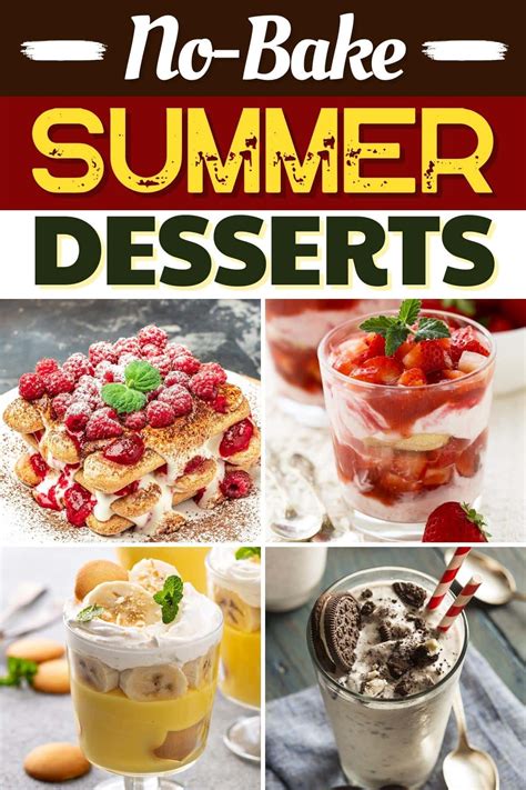 25 Easy No Bake Summer Desserts To Cool Off With Insanely Good