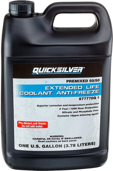 Amazon Quicksilver 877770Q1 Extended Life Coolant Anti Freeze Pre