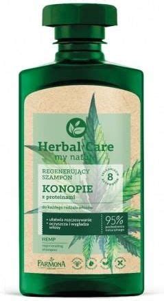 Szampon do włosów Herbal Care Regenerujący Szampon Konopie Z Proteinami