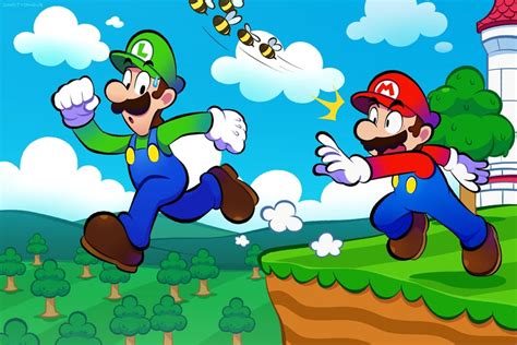 Mario And Luigi Mario And More Drawn By Vinny Dingitydingus