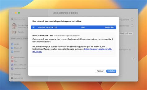 Consomac MacOS Ventura 13 6 Est Disponible