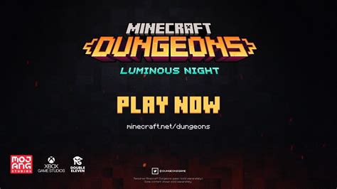 Minecraft Dungeons Luminous Night Official Trailer Xbox Video