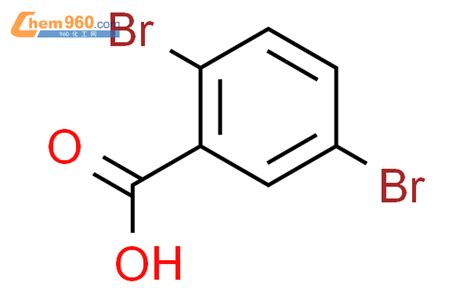 610 71 925 二溴苯甲酸化学式、结构式、分子式、mol 960化工网