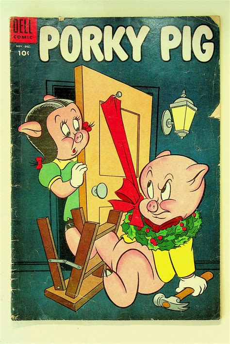 Porky Pig Nov Dec Dell Good Comic Books Golden Age