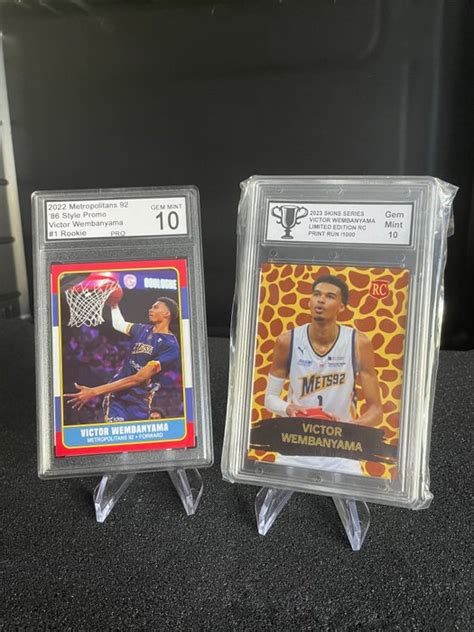 Custom Limited Pro Victor Wembanyama X Rookie Cards Catawiki