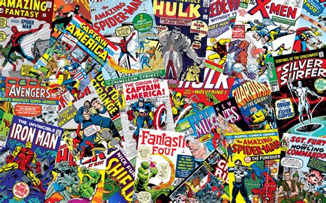 Marvel Comic Backgrounds Wallpaper Cave