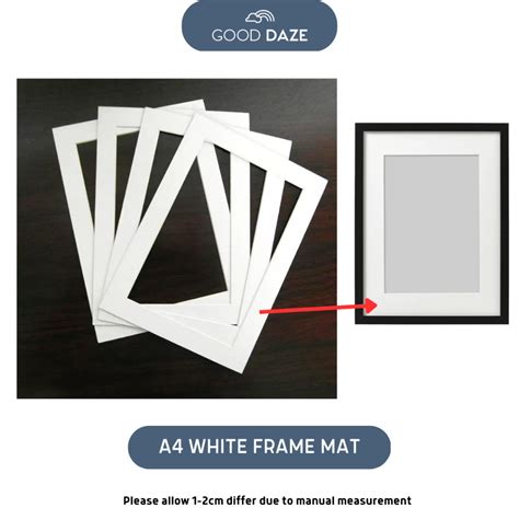 【good Daze】a4 Certificate Frame Home Decor Photo Cert Frame A4