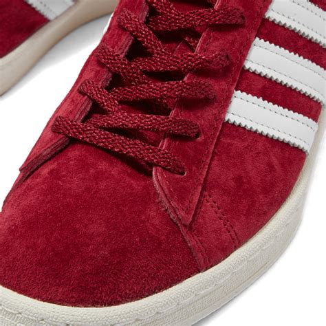 Adidas Campus 80s Og Burgundy And White End Us