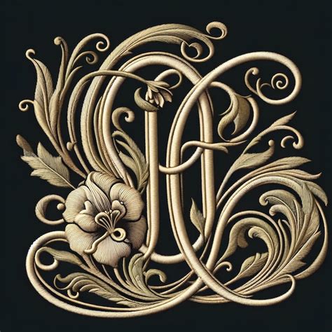 antique monogram pictures