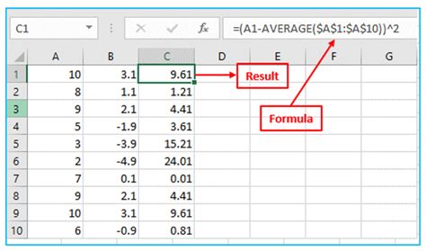 How To Calculate Standard Deviation In Excel