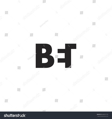 Bet Logo Vector Graphic Branding Letter Stock Vector (Royalty Free ...